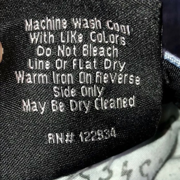 Rerock Express Womens Blue Jeans Bootcut Size 6s - Picture 10 of 10